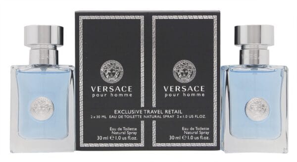 Versace pour Homme Gift Set 2 x 30ml EDT Sprej