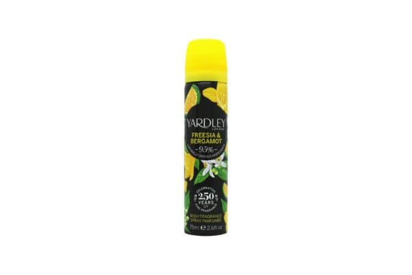 Yardley London  Freesia & Bergamot 75ml Kroppsspray