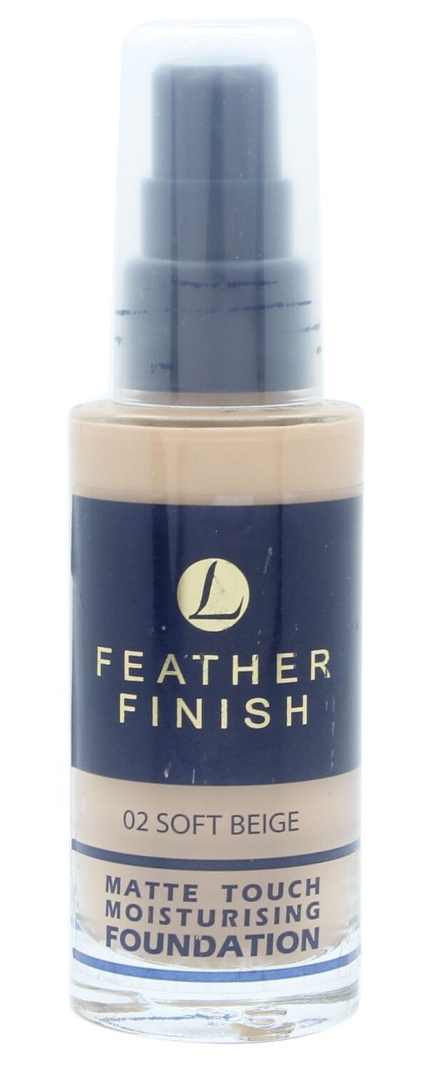 Lentheric Feather Finish Matte Touch Moisturising Foundation 30ml - Soft Beige 02