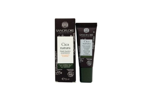Sanoflore Cica Natura Nourishing Barrier-Oil for Chapped and Damgaged Lips 7.5ml
