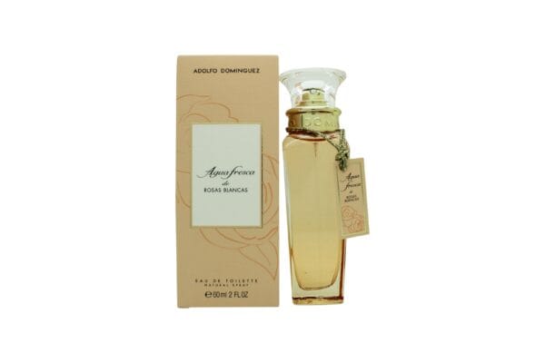 Adolfo Dominguez Agua Fresca de Rosas Blancas Eau de Toilette 60ml Spray