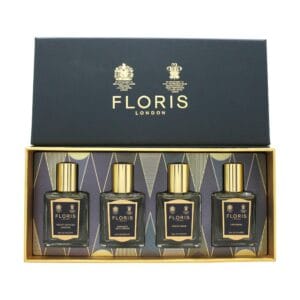 Floris Presentset 15ml Night Scented Jasmine EDT + 15ml Bouquet De La Reine EDT + 15ml White Rose EDT + 15ml Chypress EDT