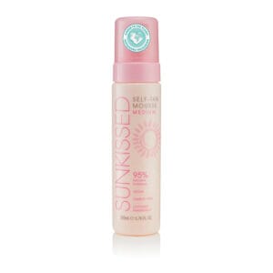 Sunkissed 95 Percent Natural Self Tan Mousse 200ml - Medium