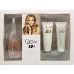 Jennifer Lopez Glow Giftset 100ml EDT +  75ml Body Lotion + 75ml Duschgel