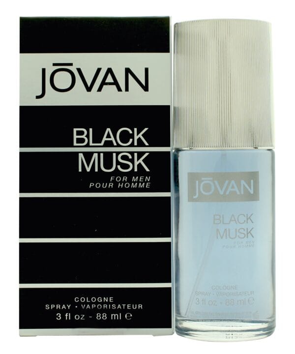 Jovan Black Musk Eau De Cologne 90ml Sprej