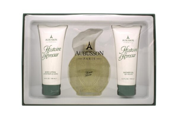 Aubusson Historie d'Amour Presentset 100ml EDP + 100ml Body Lotion + 100ml Duschgel