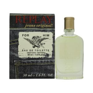 Replay Jeans Original för Honom Eau de Toilette 50ml Sprej