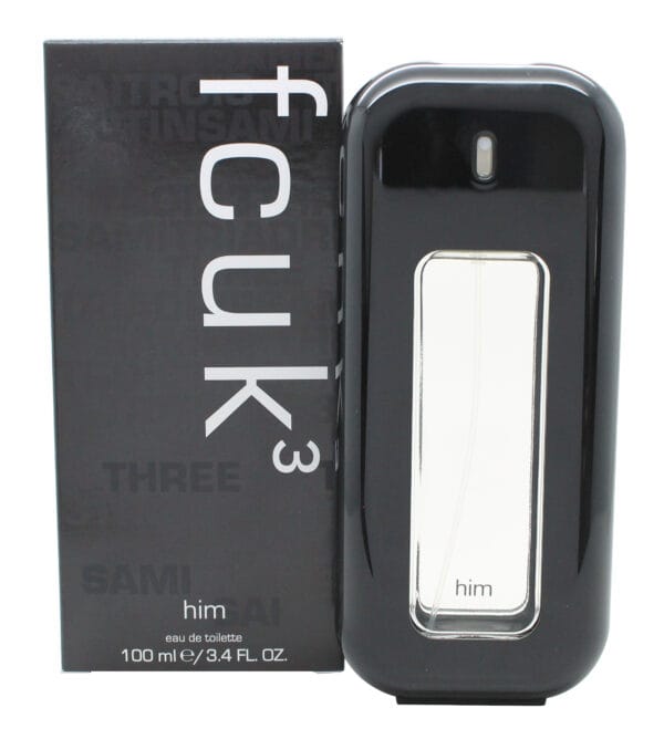 FCUK FCUK 3 Eau de Toilette 100ml Sprej