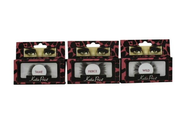 Katie Price False Eyelashes Gift Set 4 x Thame + 4 x Wild + 4 x Fierce
