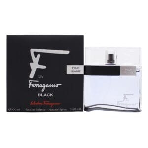 Salvatore Ferragamo F by Ferragamo Black Eau de Toilette 100ml Sprej