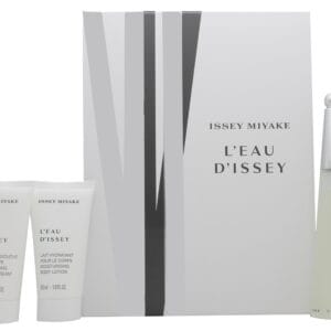 Issey Miyake L'eau d'Issey Gift Set 50ml EDT + 50ml Body Lotion + 50ml Shower Cream