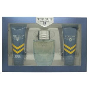 Top Gun Rivet Gift Set 100ml EDT + 100ml Shower Gel + 100ml Aftershave Balm