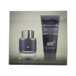 Mont Blanc Explorer Ultra Blue Gift Set 60ml EDP + 100ml Shower Gel