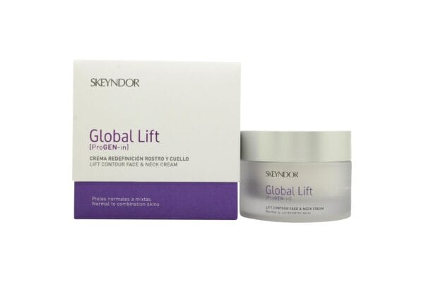 Skeyndor Global Lift Normal till Kombinerad Hud Lift Contour Ansikts- och Halskräm 50ml