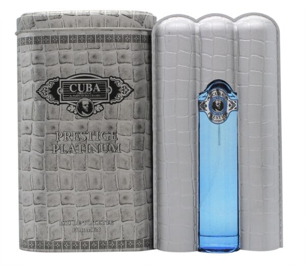 Cuba Prestige Platinum Eau de Toilette 90ml Spray
