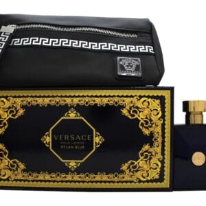 Versace Pour Homme Dylan Blue Presentset 100ml EDT + 10ml EDT + Toiletry Bag