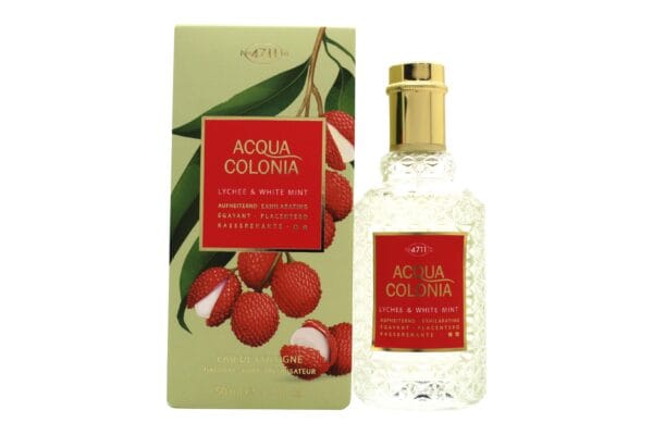 Mäurer & Wirtz 4711 Acqua Colonia Lychee & White Mint Eau de Cologne 50ml Sprej