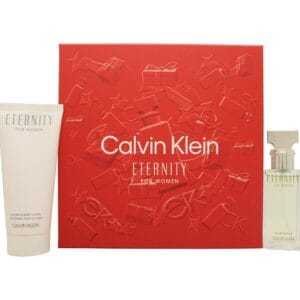 Calvin Klein Eternity Gift Set 30ml EDP + 100ml Body Lotion - Christmas Edition