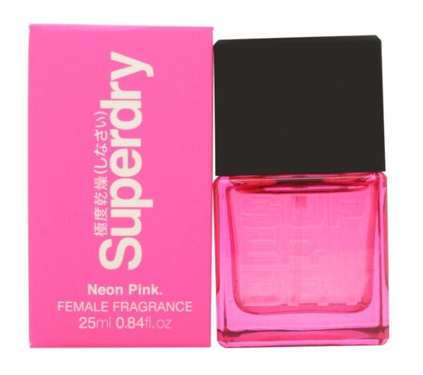 Superdry Neon Pink Eau de Cologne 25ml Sprej