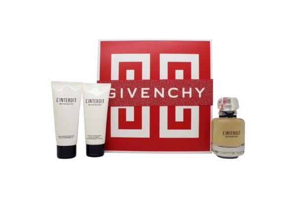 Givenchy L'Interdit Presentset 80ml EDP + 75ml Duschgel + 75ml Body Lotion
