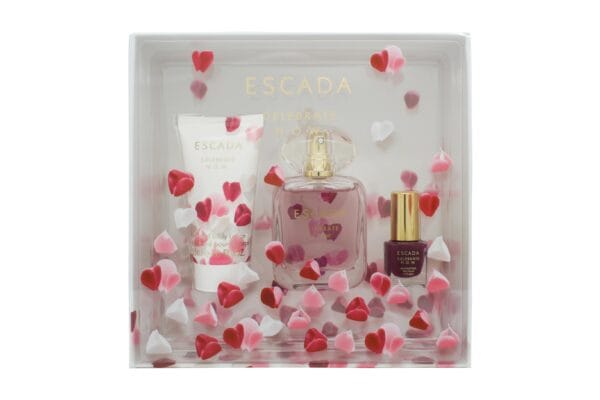 Escada Celebrate N.O.W. Presentset 50ml EDP + 50ml Body Milk + 4.5ml Nail Polish