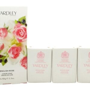 Yardley English Rose Tvål 3x 100g