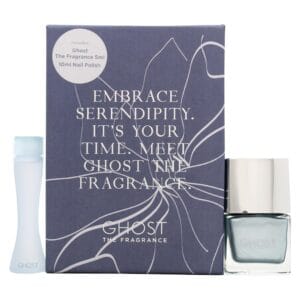 Ghost Original Presentset 5ml EDT + 10ml Ghost Metallic Blue Nagellack
