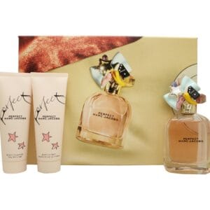 Marc Jacobs Perfect Presentset 100ml EDP + 75ml Body Lotion + 75ml Duschgel