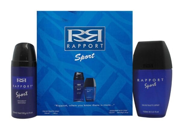 Dana Rapport Sport Giftset 100ml EDT + 150ml Bodysprej