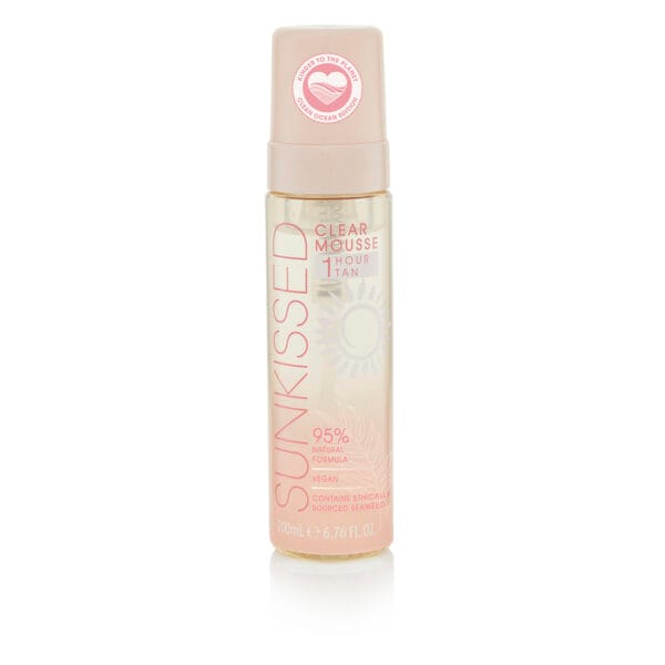 Sunkissed 1 Hour Tan Clear Mousse Brun Utan Sol 200ml - Ocean Edition