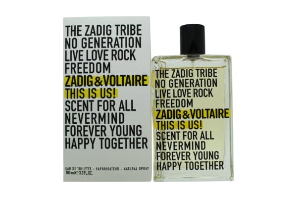 Zadig & Voltaire This Is Us! Eau de Toilette 100ml Sprej