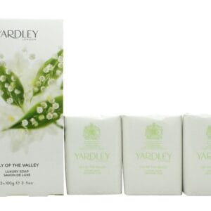 Yardley Lily of the Valley Tvål 3x 100g