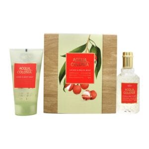 Mäurer & Wirtz 4711 Acqua Colonia Lychee & White Mint Presentset 50ml EDC + 75ml Duschgel