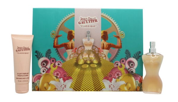 Jean Paul Gaultier Classique Giftset 50ml EDT + 75ml Body Lotion