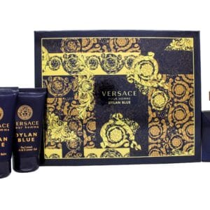 Versace Pour Homme Dylan Blue Presentset 50ml EDT + 50ml Aftershave Balm + 50ml Perfumed Bath & Shower Gel