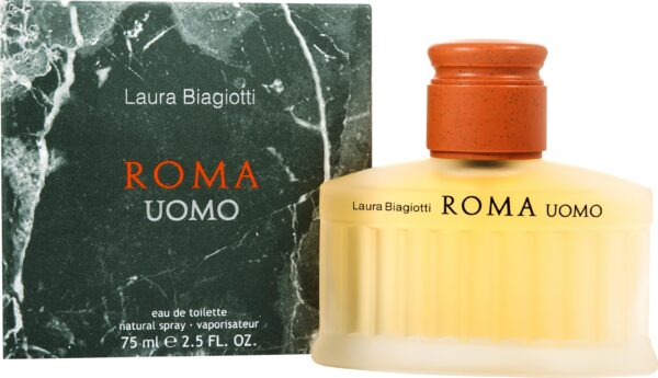 Laura Biagiotti Roma Uomo Eau de Toilette 75ml Sprej