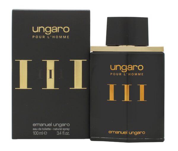 Ungaro Ungaro III Pour L'Homme Eau de Toilette 100ml Sprej