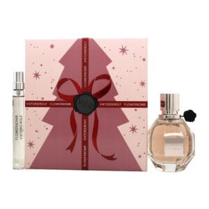 Viktor & Rolf FlowerBomb Christmas Edition Gift Set 50ml EDP + 10ml EDP