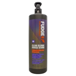 Fudge Clean Blonde Damage Rewind Violet Toning Shampoo 1000ml
