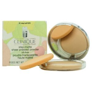 Clinique Stay-Matte Sheer Pressed Powder - Stay Buff