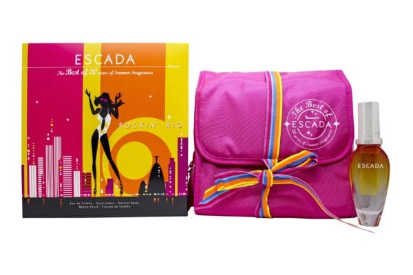 Escada Rockin' Rio Gift Set 30ml EDT + Beauty Pouch