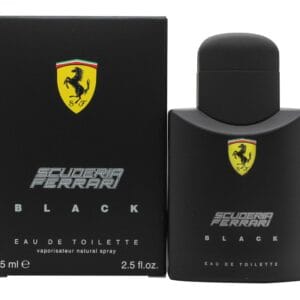 Ferrari Scuderia Ferrari Black Eau de Toilette 75ml Sprej