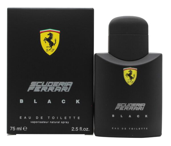 Ferrari Scuderia Ferrari Black Eau de Toilette 75ml Sprej