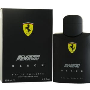 Ferrari Scuderia Ferrari Black Eau de Toilette 125ml Sprej