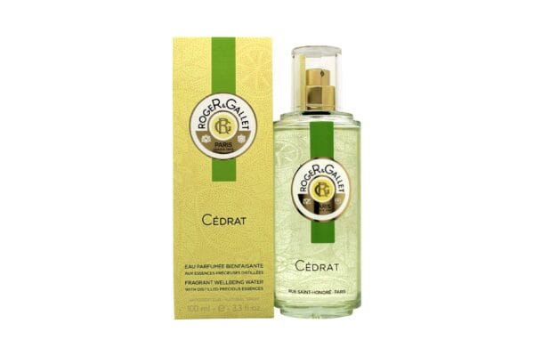 Roger & Gallet Cedrat Wellbeing Fragrant Water 100ml Spray