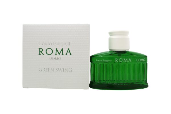 Laura Biagiotti Roma Uomo Green Swing Eau de Toilette 75ml Sprej