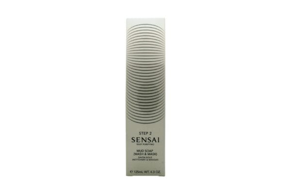 Kanebo Cosmetics Sensai Silky Purifying Mud Soap (Wash & Mask) 125ml