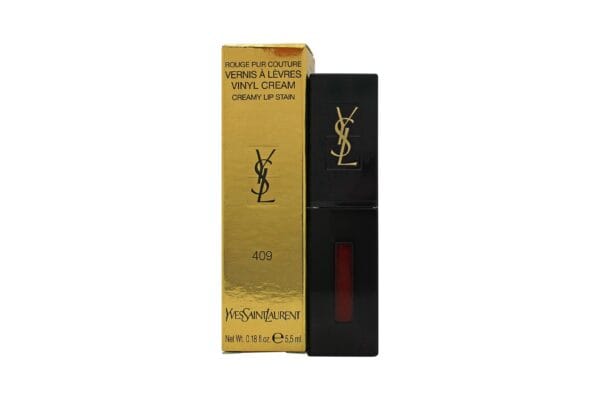 Yves Saint Laurent Vernis à Lèvres Vinyl Cream Liquid Lipstick 5.3ml - 409 Burgundy Vibes