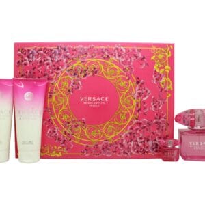 Versace Bright Crystal Absolu Presentset 90ml EDP + 100ml Kroppslotion + 100ml Duschgel + 5ml EDP