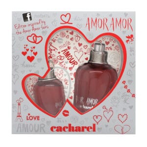 Cacharel Amor Amor Gift Set 100ml EDT + 30ml EDT
